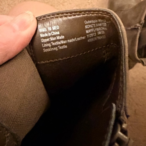 Brown Leather Ankle Boots from Kohls - Picture 6 of 6